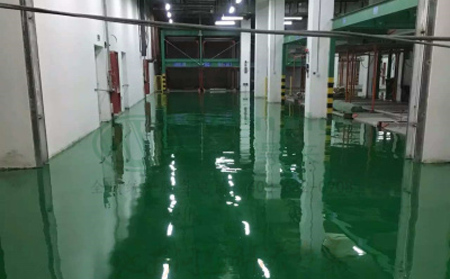 11月张掖张掖环氧地坪施工高峰来袭，梦得来化工多项目同步推进保交付